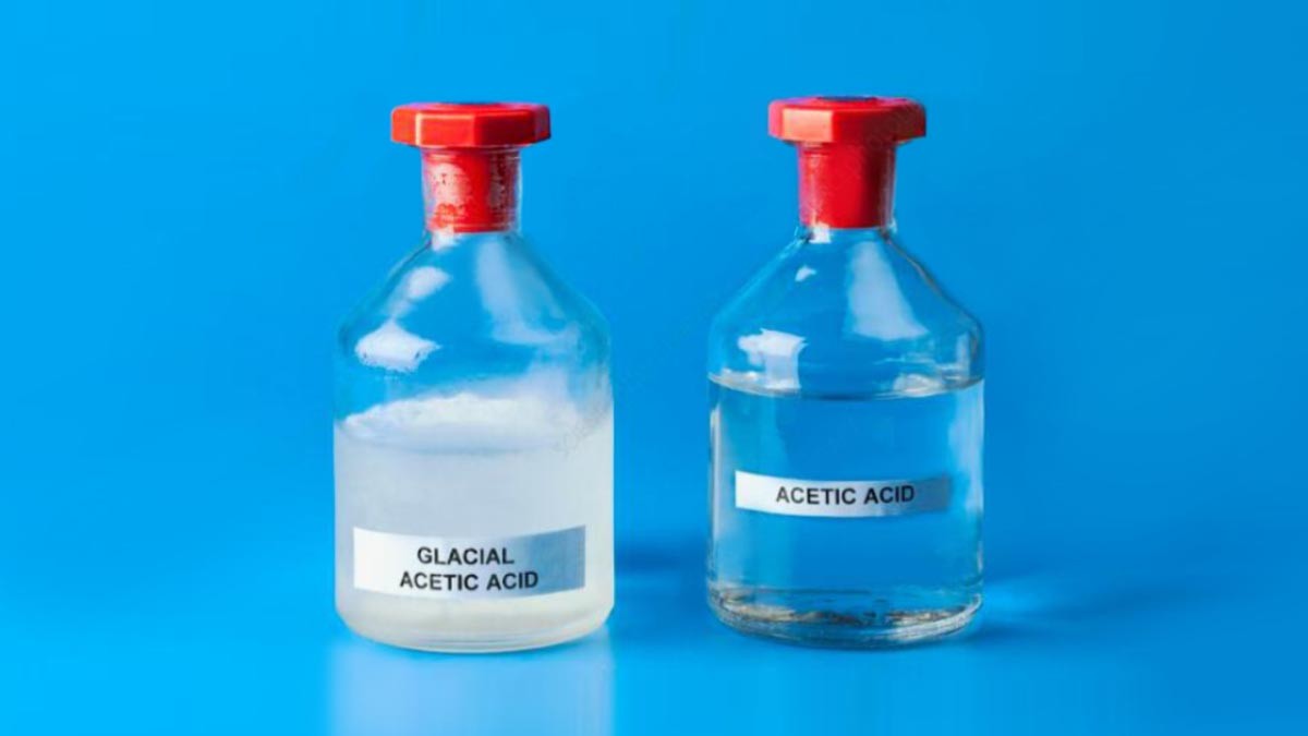 تفاوت استیک اسید و اسید استیک گلاسیال چیست؟