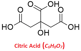 فرمول شیمیایی اسید سیتریک و کاربردهای اسید سیتریک در صنایع غذایی