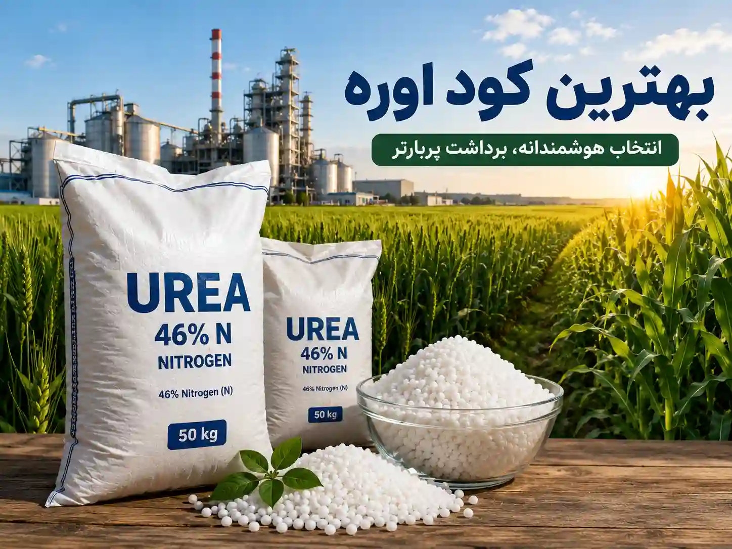 راهنمای جامع خرید بهترین کود اوره برای کشاورزی مدرن و پایدار