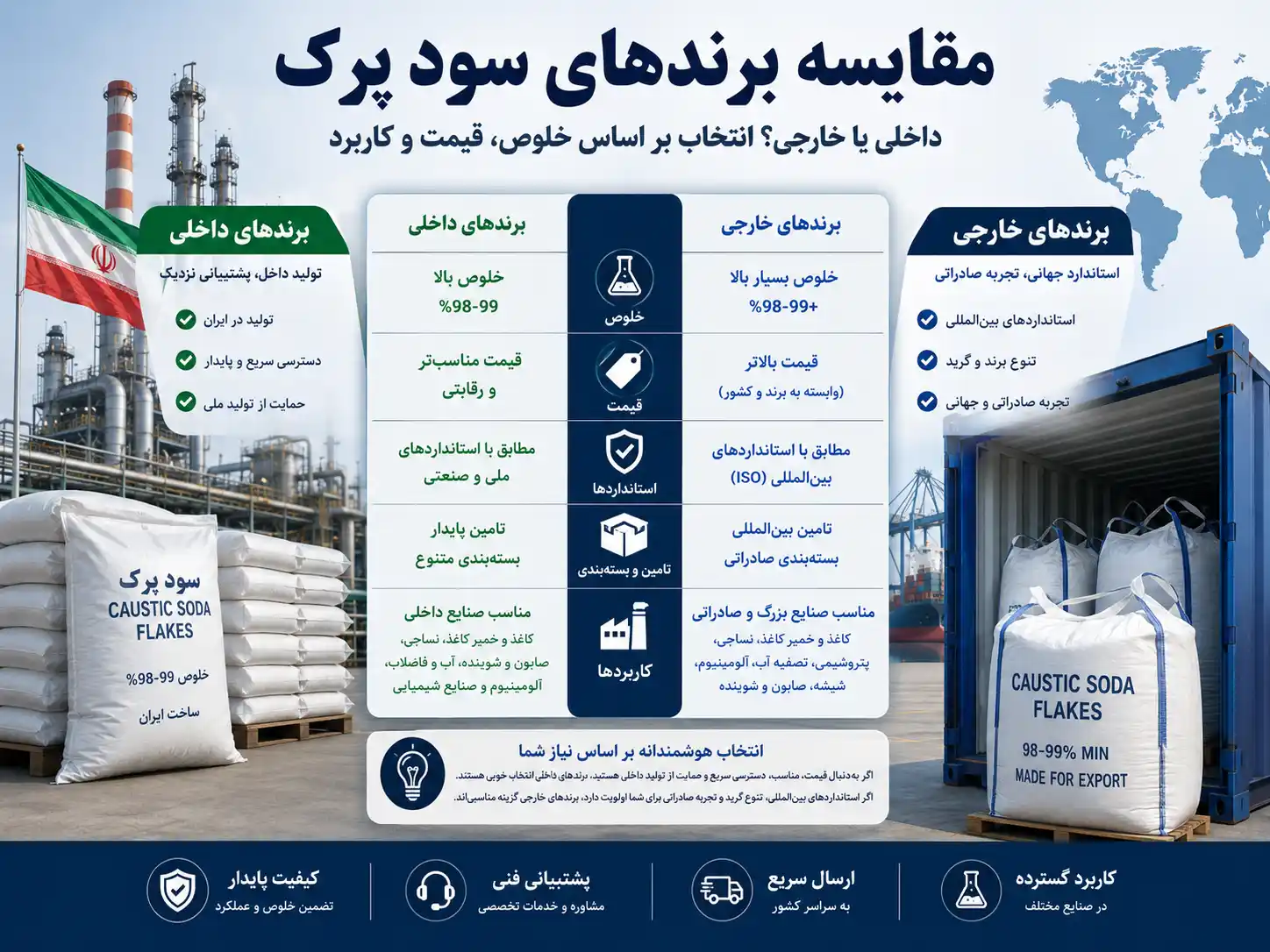 معتبرترین برندهای سود پرک در بازار ایران